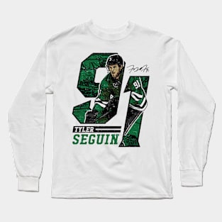 Tyler Seguin Dallas Offset Long Sleeve T-Shirt